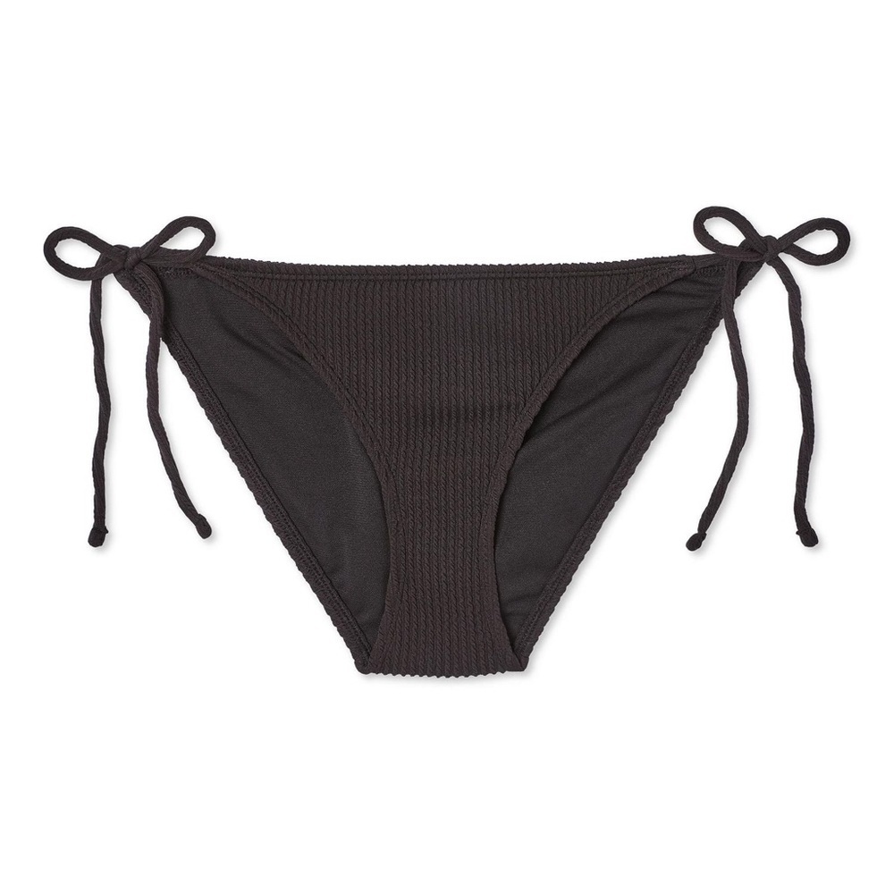 No Boundaries Woman’s Small Black Side Tie Bathing Suit Bottoms